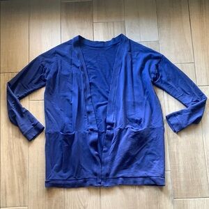 Homemade Blue Cardigan Sweater - Women’s Small